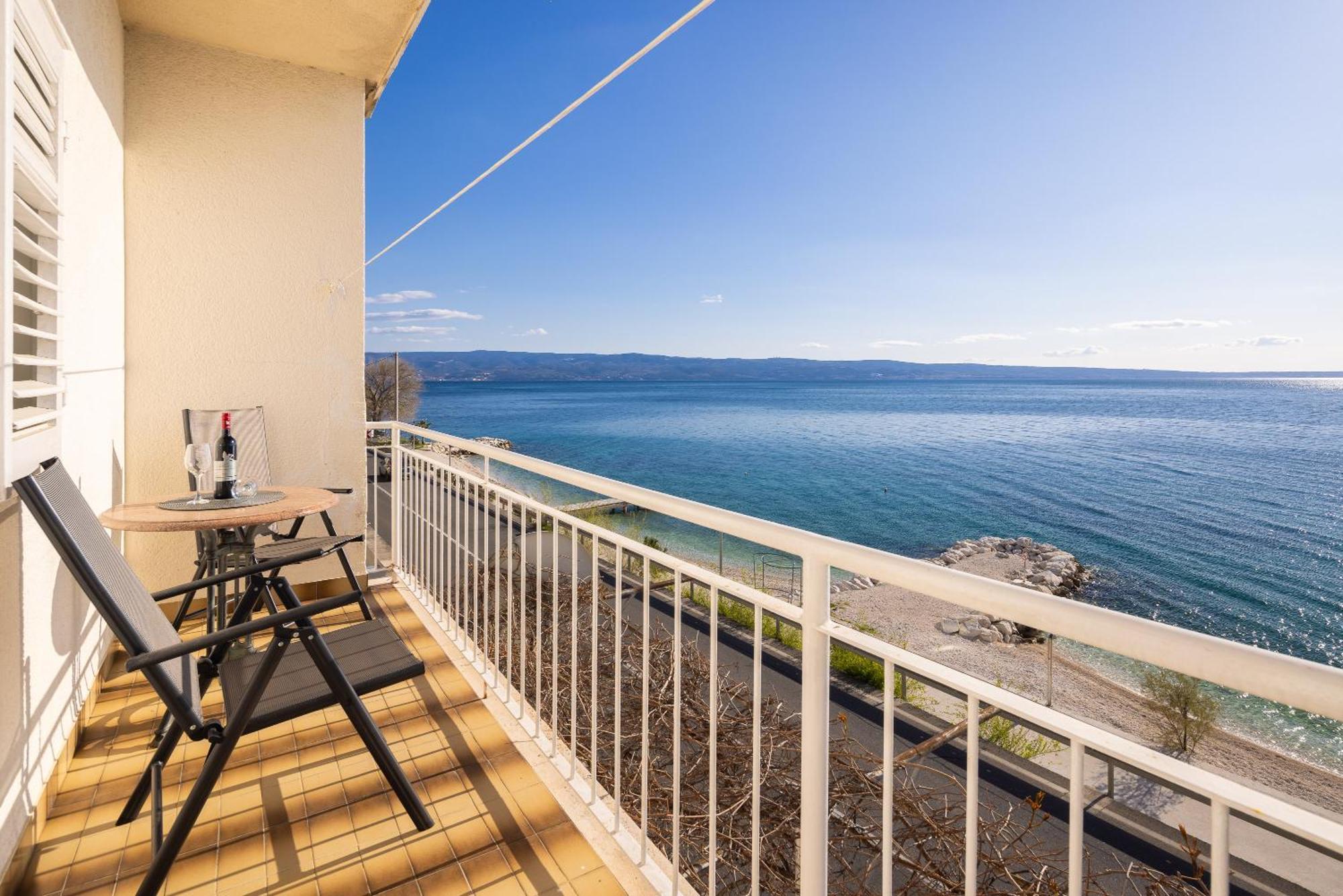 Seaside Apartment Blue Dugi Rat Exteriér fotografie